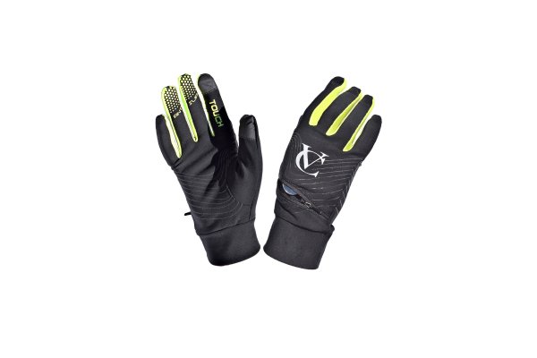 Touchscreen Windproof Gloves with Zip -