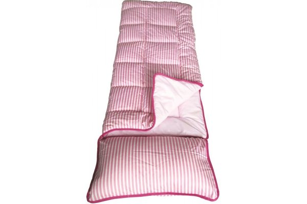 Sunncamp Pink Stripe Junior Sleeping Bag