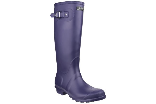 Cotswold Sandringham Women's Wellington Boots - Purple UK 8