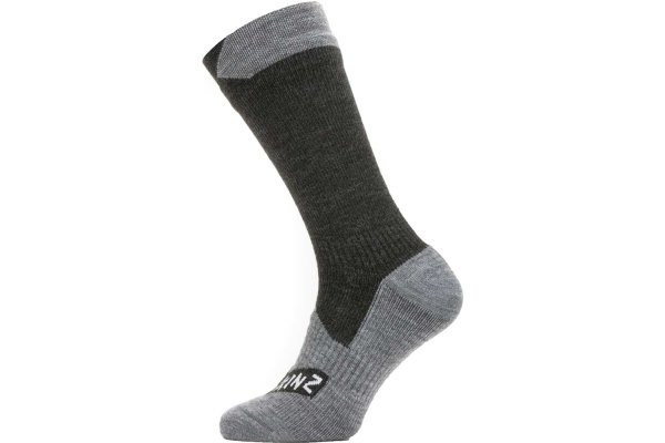 SealSkinz Waterproof All Weather Mid Length Socks - black XL