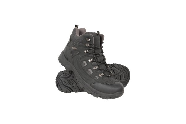 Adventurer Mens Thermal Waterproof Boots - Black