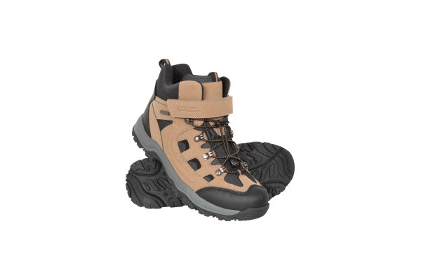 Adventurer Mens Adaptive Waterproof Boots - Brown