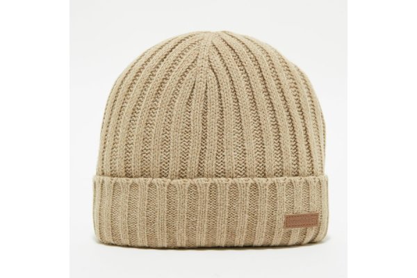 Brasher Men's Fleece Beanie, Beige