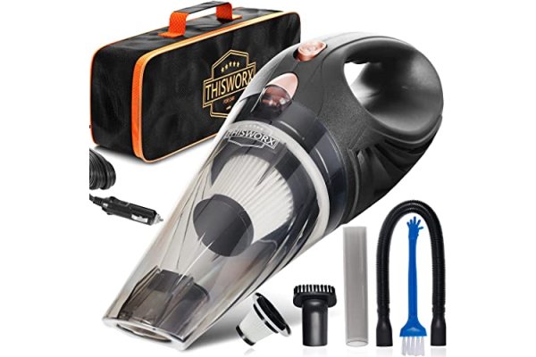 ThisWorx Car Vacuum Cleaner - Portable, Lightweight, Powerfu