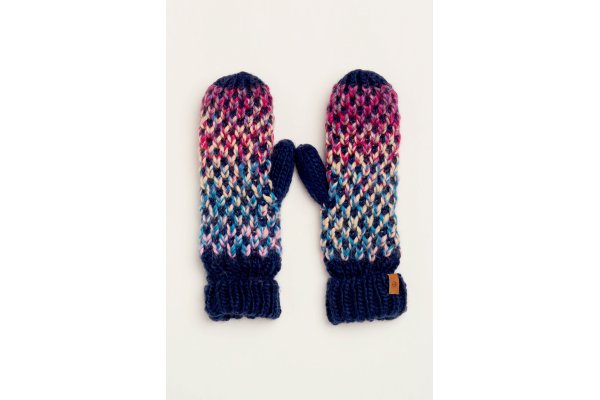 Space Dye Womens Knitted Mitten -