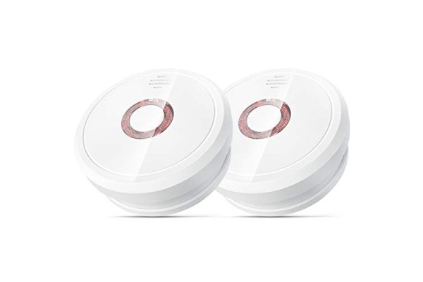 Smoke Alarms for Home 2 Pack, Isafenest Smoke Detectors with