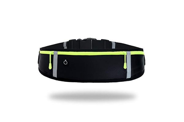 GORWRICH Running Belt with Waterproof Adjustable Elastic Str