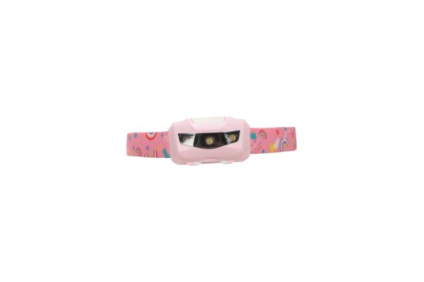 Kids Printed Head Torch - Pink