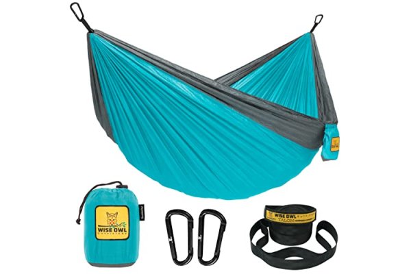 Wise Owl Outfitters Camping Hammock - Single or Double Sized