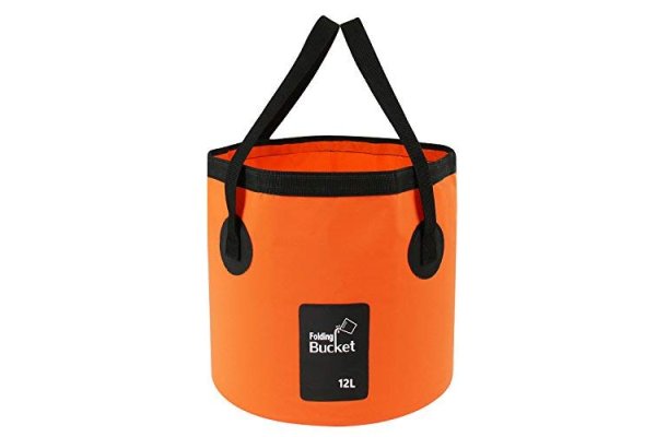 iGreely Folding Bucket - Foldable Camping Storage Container 