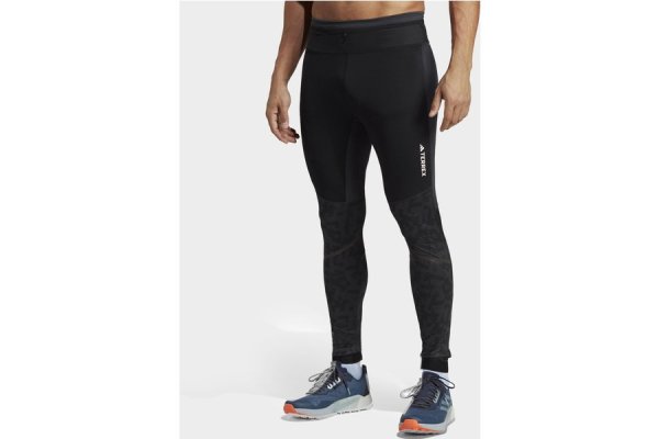 Men's Agravic Trail Running Leggings, Black