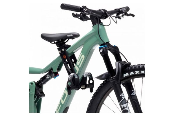 Kids Ride Shotgun Child Bike Seat - Black