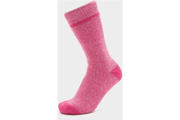 Peter Storm Women's Thermal Heat Trap Socks - Pink, Pink