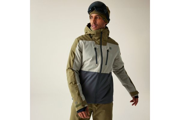 Dare 2b Men's Baseplate III Ski Jacket Olive Green