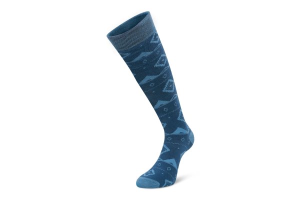 Dare 2b Men's Printed Ski Socks Mountain Denim Fairisle Prin