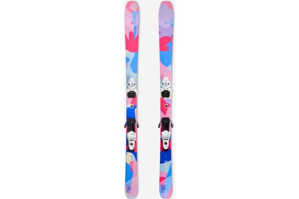 Women's Downhill Ski With Bindings - Cross 150+ Floral
