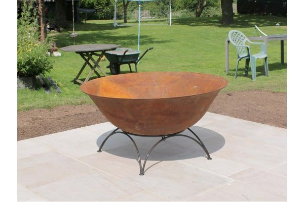 120cm Cast Iron Fire Bowl