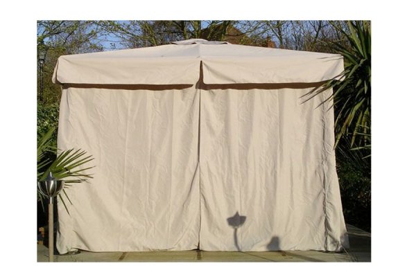 Replacement 3m X 3m Deluxe Gazebo - Canopy and Curtains