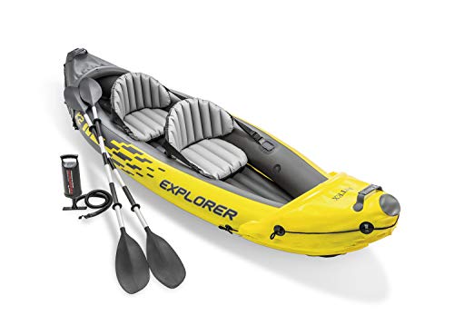 Intex Explorer K2 Two-Person Kayak with Oars + Pump