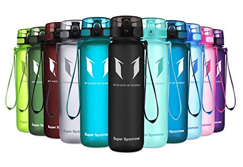 Super Sparrow Sports Water Bottle - 17oz - Eco Friendly & BP