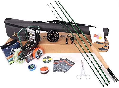 MAXIMUMCATCH Maxcatch Premier Fly Fishing Rod and Reel Combo