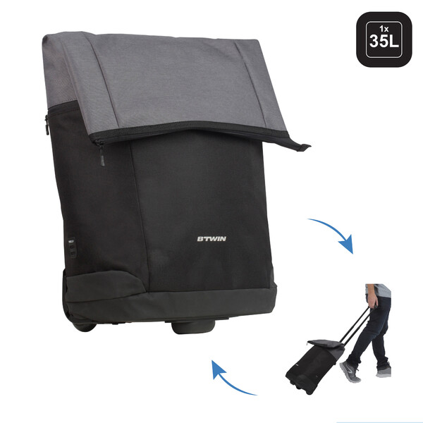 Decathlon Elops 900 Bike Trolley Rear Pannier Bag