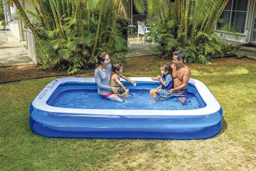 Skynet Jumbo Deluxe Rectangular Inflatable Family Swimming P