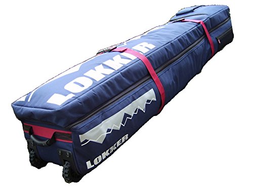 LOKKER Wheelie Team Snowboard Travel Bag, fully padded carry