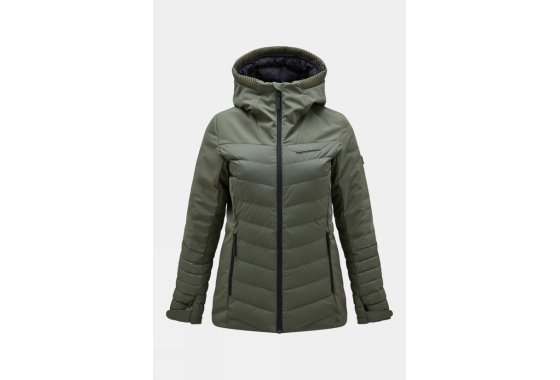 Peak Performance  Womens Blackfire Ski Jacket - Dk Green