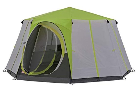 Coleman Tent Octagon, 6 to 8 Man Festival Dome Tent, Waterpr