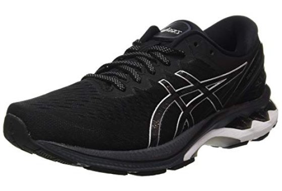 ASICS Men's Gel-kayano 27 Running Shoe, Black/Pure Silver, 7
