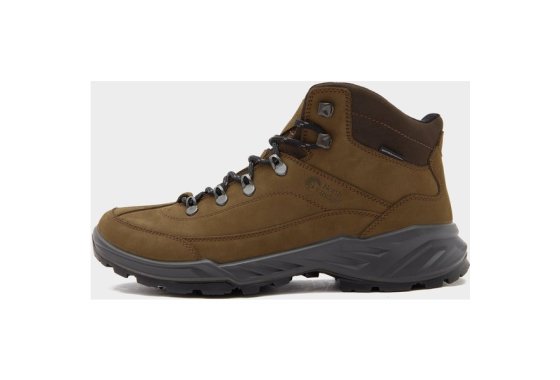 North Ridge Men's Rambler Waterproof Mid Walking Boots, Brow