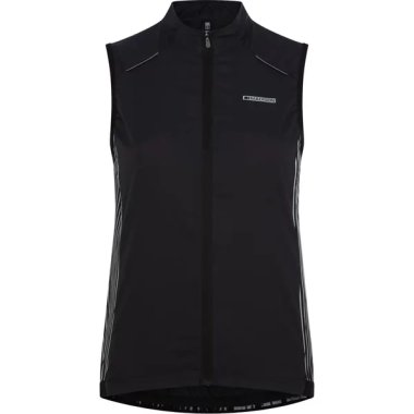 Madison Stellar Womens Reflective Windproof Womens Gilet Bla