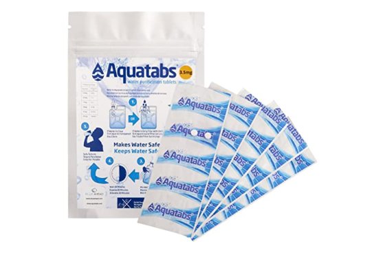 Aquatabs Water Purification Tablets 3.5 MG x 50, Water Filte