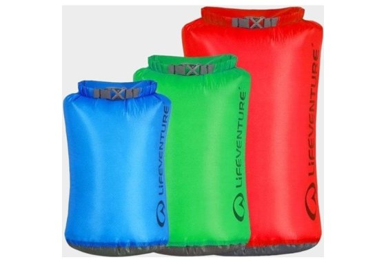 Ultralight Dry Bag Set, Multi Coloured