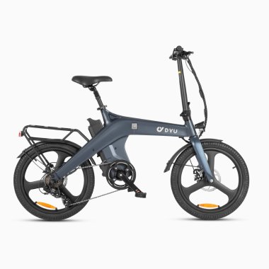 DYU T1 20 Inch Foldable Electric Bike - Grey