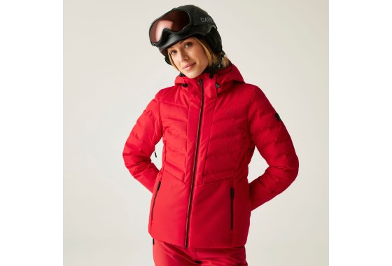Dare 2b Women's Gliding Waterproof Ski Jacket True Red