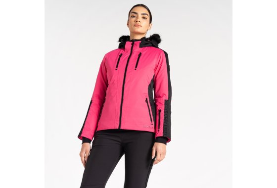 Dare 2b Women's Frenzied Ski Jacket Hot Pink