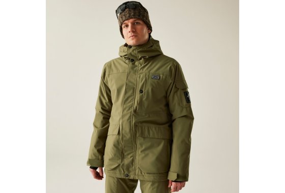 Dare 2b Men's Twin Tip Ski Jacket Olive Green