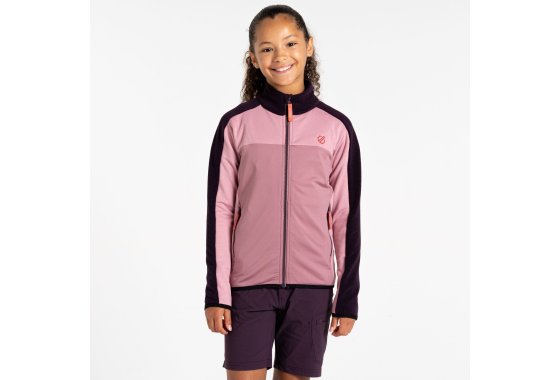 Dare 2b Kids' Emergent IV Stretch Midlayer Deep Plum