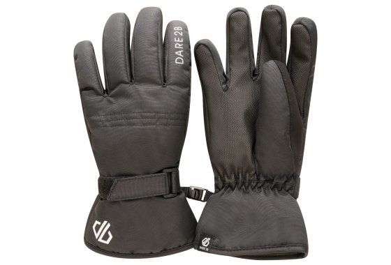 Dare 2b Kids' Zippy Ski Gloves Black