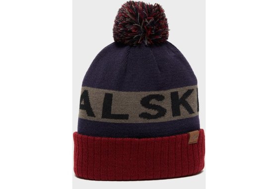 Waterproof Knitted Bobble Hat - Blue