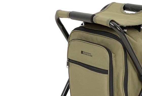 Stool With Cool Bag - Green