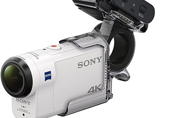Sony FDRX3000RFDI.EU R AKA-FGP1 Ultra HD 4K Action Cam with 