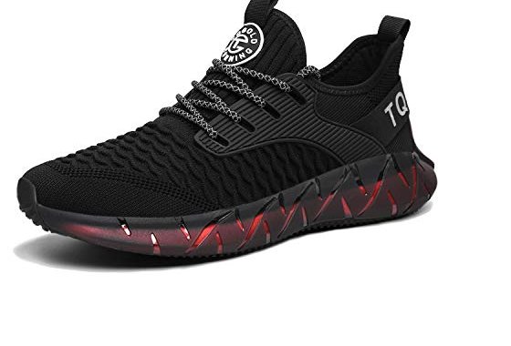 tqgold Mens Womens Running Lightweight Shoes Sports Walking 
