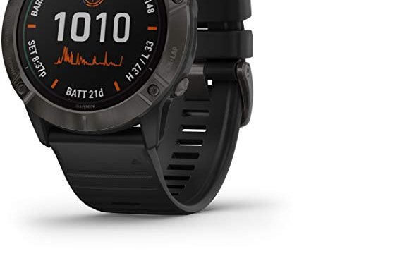 Garmin fnix 6X Pro Solar smartwatch Grey 3.56 cm (1.4