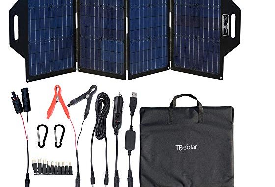 TP-solar 120 Watt Foldable Solar Panel Charger Kit for Porta