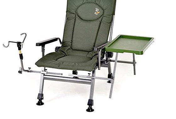Carp Portable Fishing Chair, Folding Armchair, Adjustable Ba
