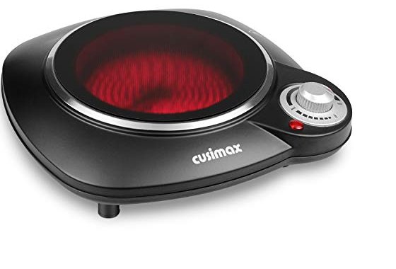 CUSIMAX Electric Hob Portable Hot Plate, Hot Plates for Cook