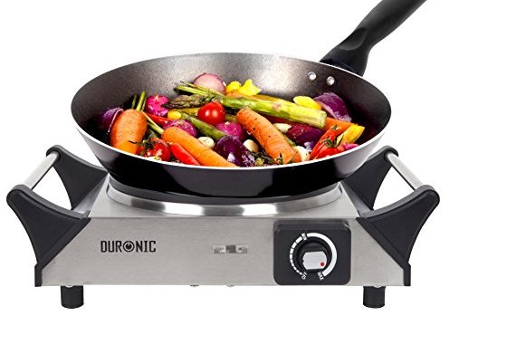 Duronic Hot Plate HP1SS | for Table-Top Cooking | 1500W | St